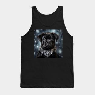 Cane Corso With Jewels Tank Top